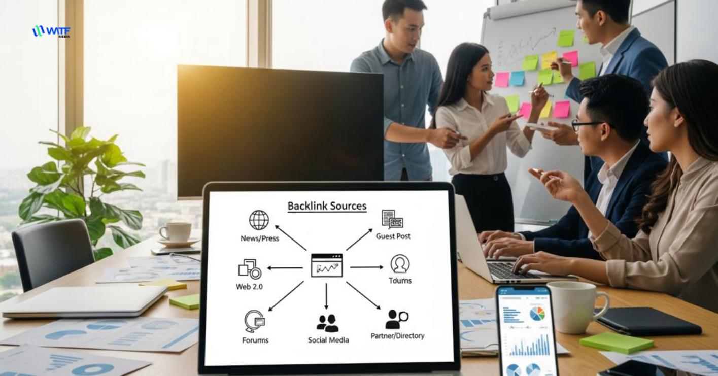 Các nguồn và loại backlink phổ biến (báo chí, guest post, web 2.0, social, forum)