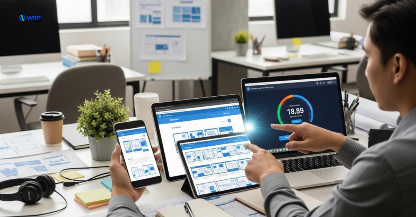 Thiết kế responsive và tối ưu cho di động (responsive design và tốc độ)