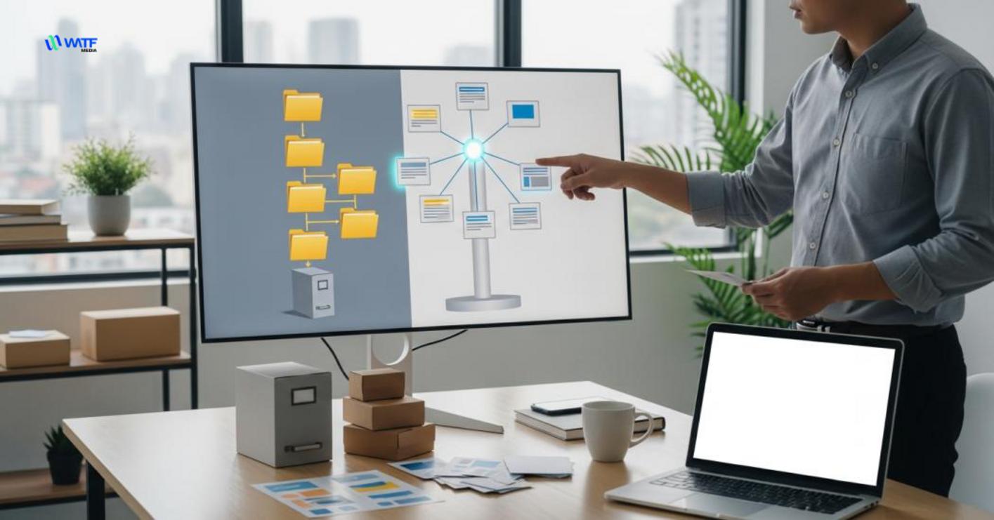 Phân loại silo: vật lý, ảo và biến thể (silo vs topic cluster) Phân loại silo: vật lý, ảo và biến thể (silo vs topic cluster)