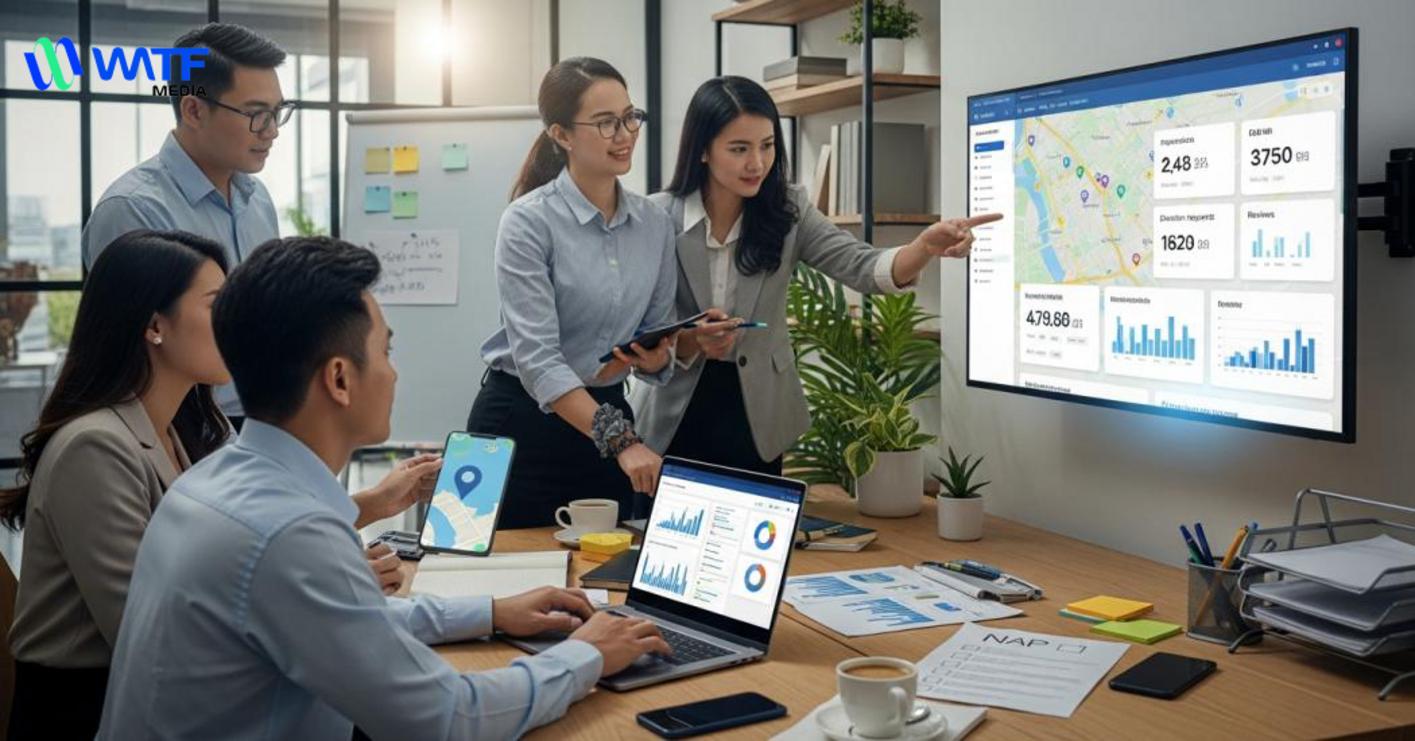 Lộ trình dịch vụ seo google map cho doanh nghiệp địa phương từ Watf
