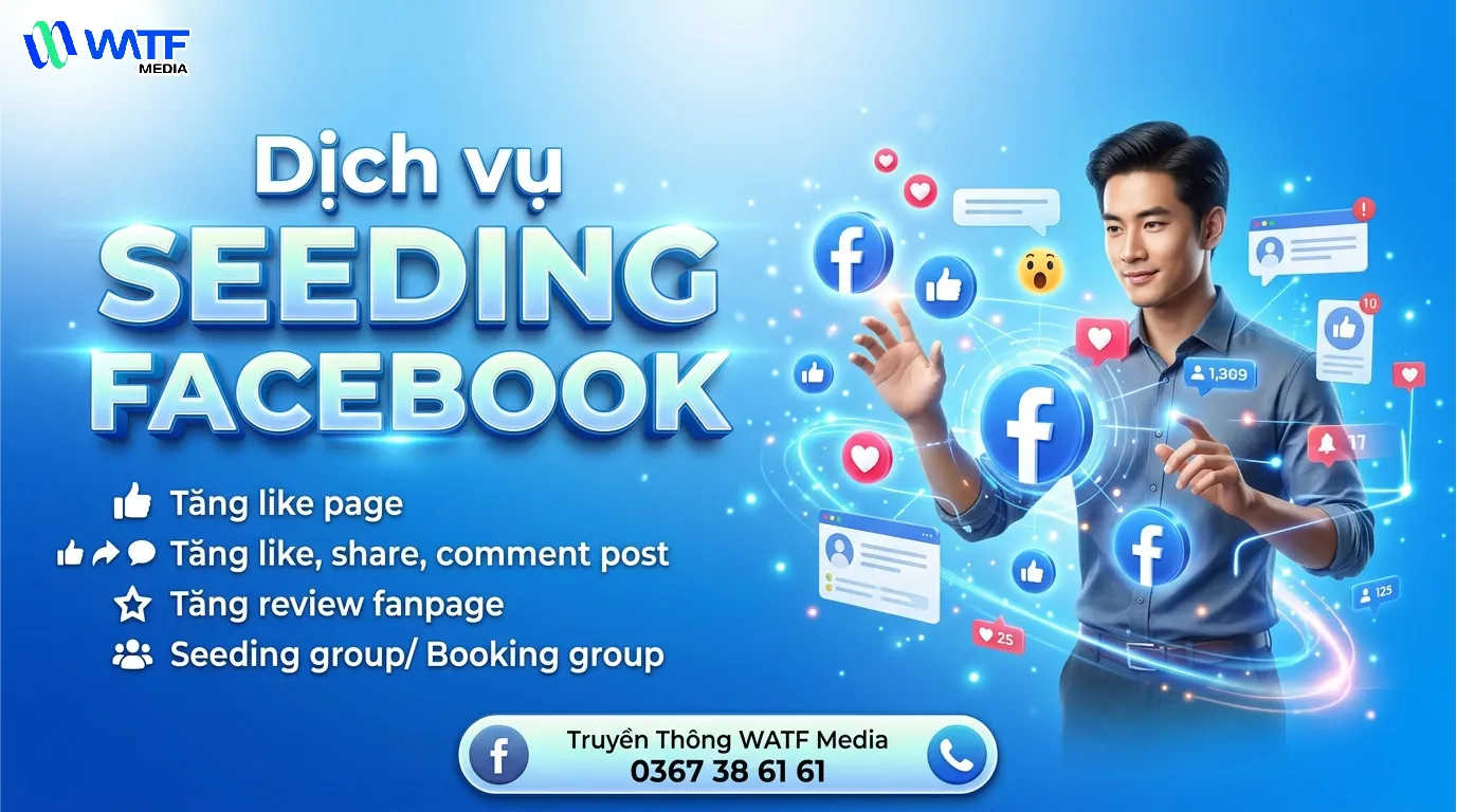 Dịch vụ seeding Facebook hỗ trợ tăng like, comment, share và review nhằm nâng cao độ tin cậy cho Fanpage Dịch vụ seeding Facebook hỗ trợ tăng like, comment, share và review nhằm nâng cao độ tin cậy cho Fanpage