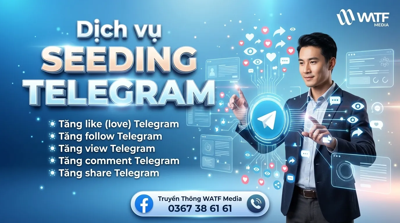 Dịch vụ seeding Telegram giúp tăng thành viên, lượt xem và tương tác, xây dựng cộng đồng hoạt động tích cực Dịch vụ seeding Telegram giúp tăng thành viên, lượt xem và tương tác, xây dựng cộng đồng hoạt động tích cực