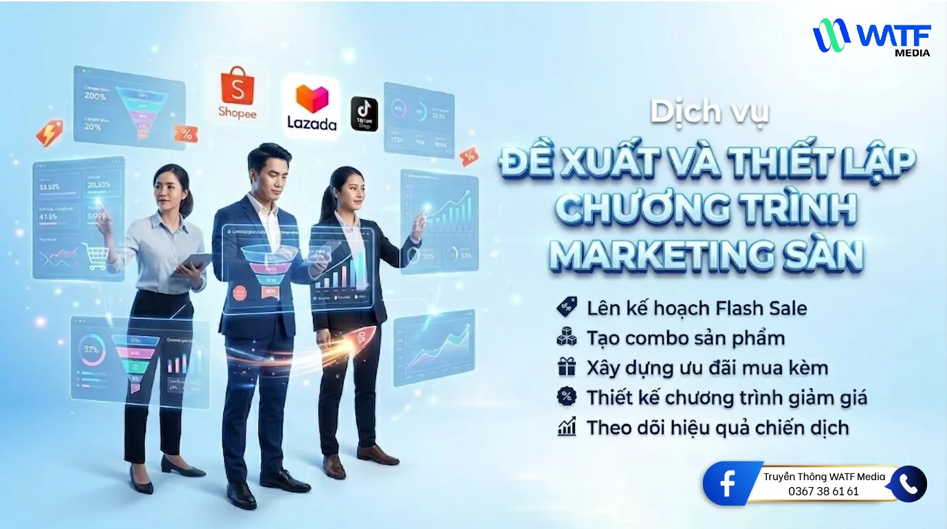 WATF MEDIA đề xuất chiến lược khuyến mãi giúp tăng doanh số bán hàng
