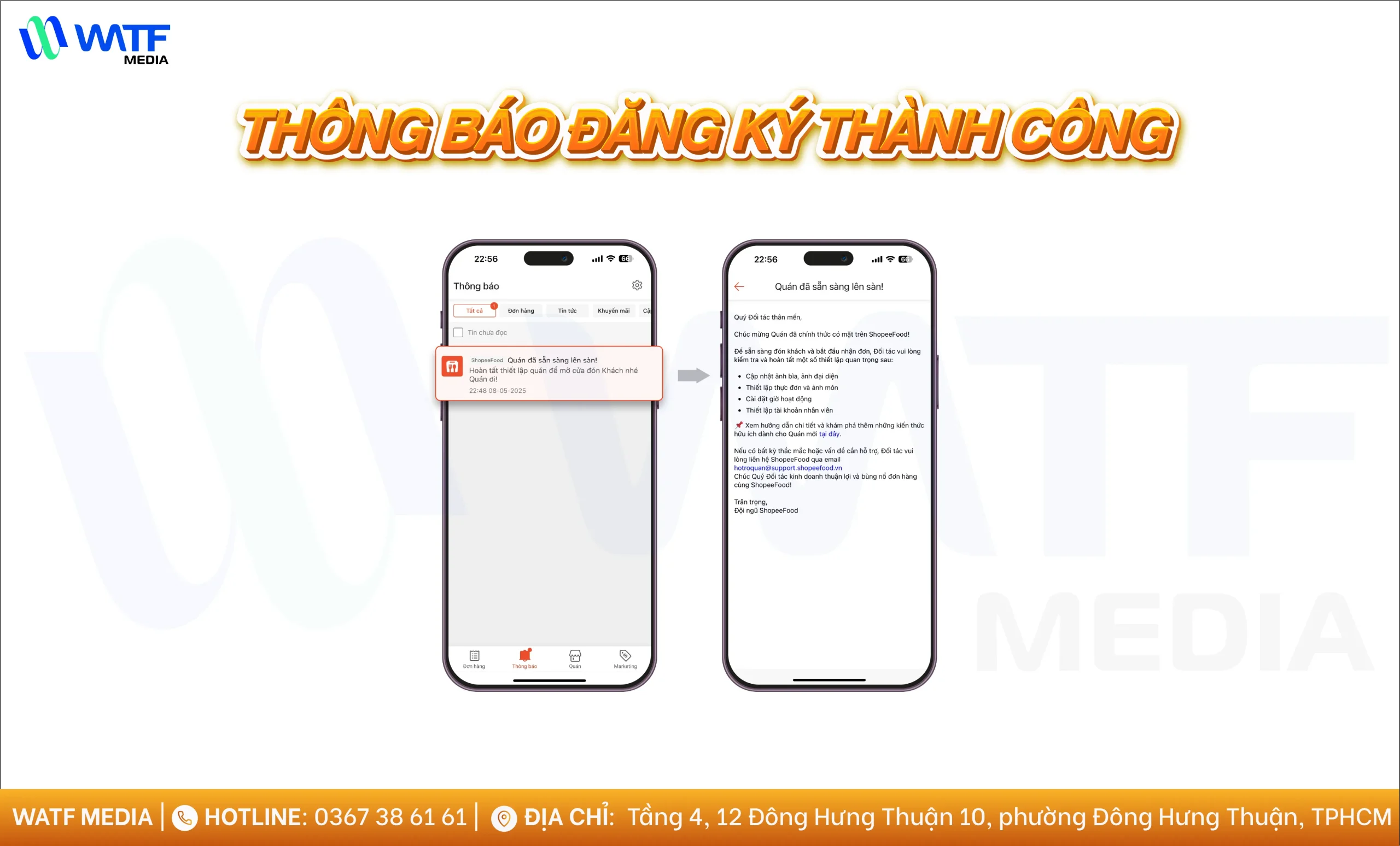 Đối tác đăng nhập Shopee Partner bằng số điện thoại đã đăng ký để bắt đầu quản lý và kinh doanh trên ShopeeFood
