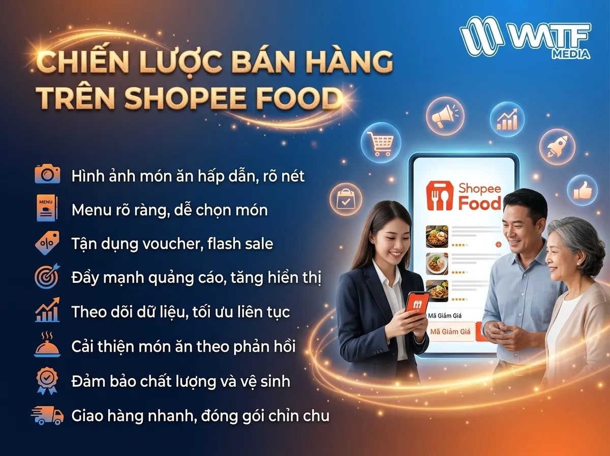 Muốn tăng đơn ShopeeFood, cần làm tốt hình ảnh, marketing, dữ liệu và trải nghiệm khách hàng xuyên suốt