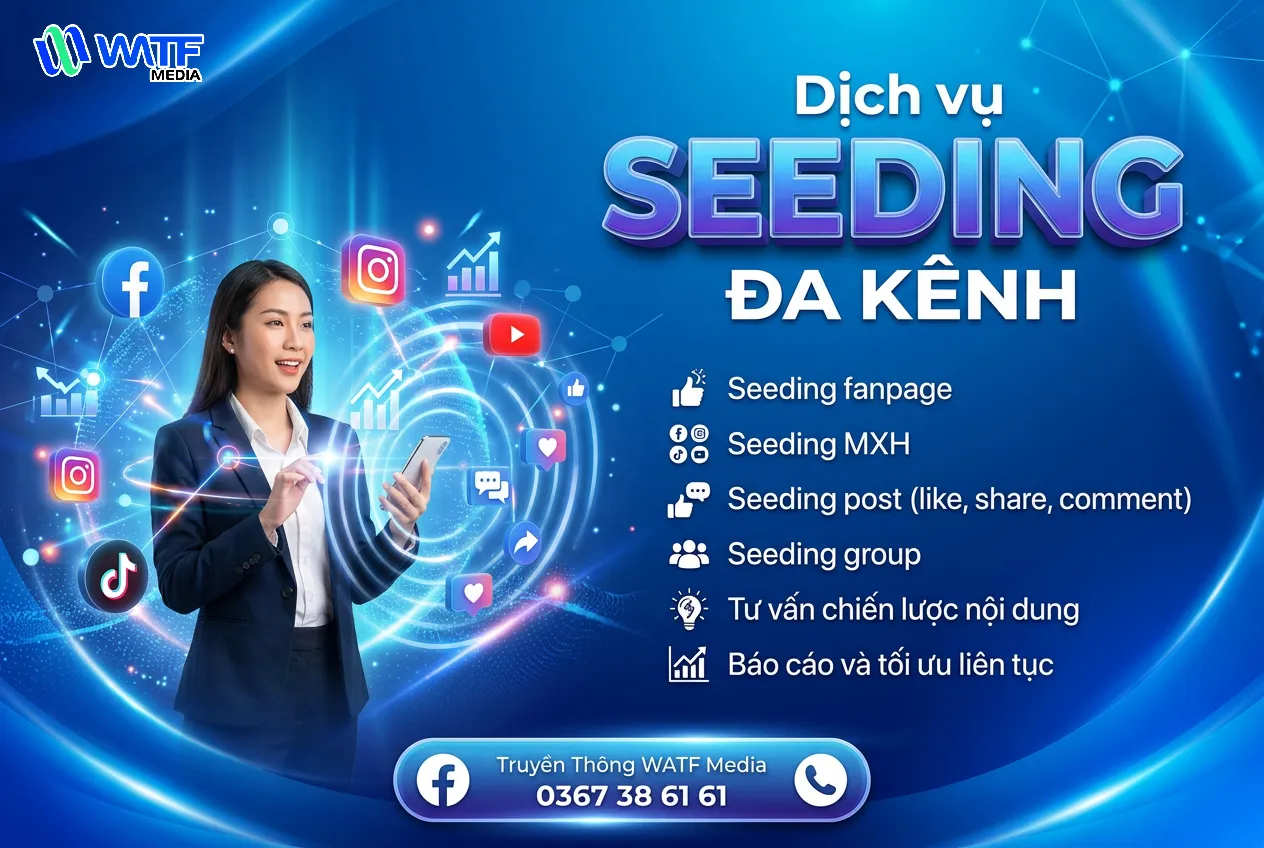 Dịch vụ Seeding giúp tăng uy tín thương hiệu và tạo hiệu ứng đám đông trên mạng xã hội Dịch vụ Seeding giúp tăng uy tín thương hiệu và tạo hiệu ứng đám đông trên mạng xã hội