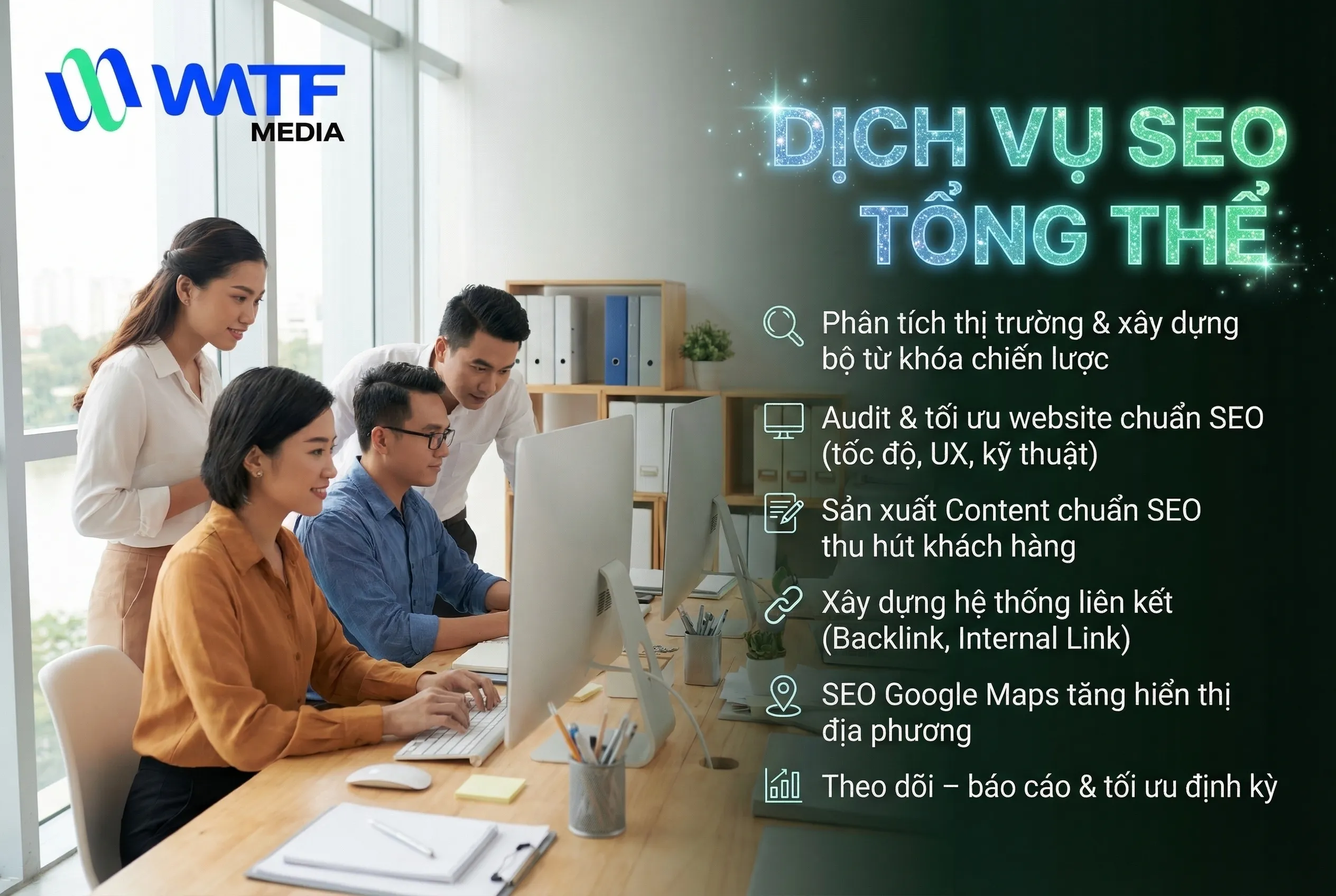 Dịch vụ SEO tổng thể giúp website tăng thứ hạng Google và thu hút lượng truy cập tự nhiên bền vững Dịch vụ SEO tổng thể giúp website tăng thứ hạng Google và thu hút lượng truy cập tự nhiên bền vững