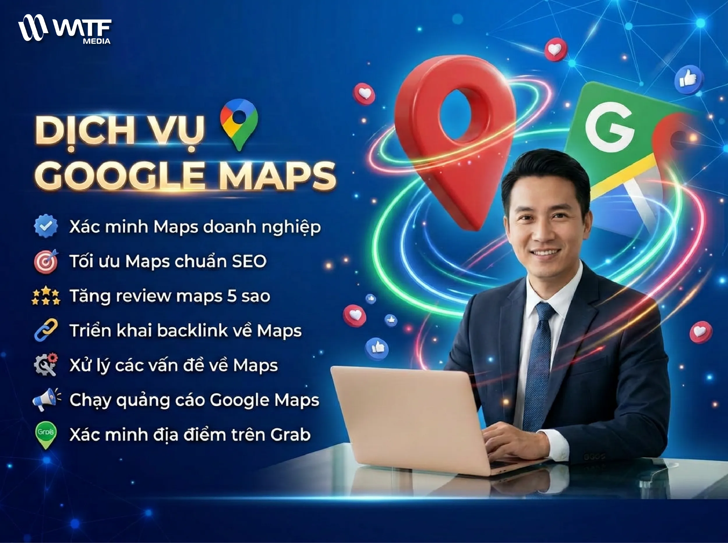 Dịch vụ Google Maps giúp doanh nghiệp tiếp cận khách hàng địa phương và tăng lượt ghé trực tiếp Dịch vụ Google Maps giúp doanh nghiệp tiếp cận khách hàng địa phương và tăng lượt ghé trực tiếp