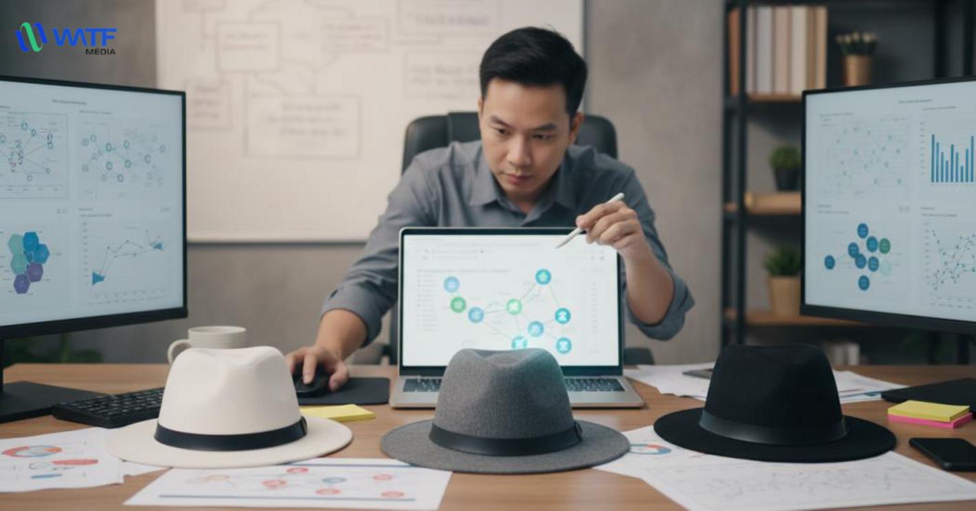 Seo mũ xám hay gray hat SEO là khái niệm trung gian giữa kỹ thuật tuân thủ và thủ thuật lách luật nhằm tăng hạng trên công cụ tìm kiếm Seo mũ xám hay gray hat SEO là khái niệm trung gian giữa kỹ thuật tuân thủ và thủ thuật lách luật nhằm tăng hạng trên công cụ tìm kiếm