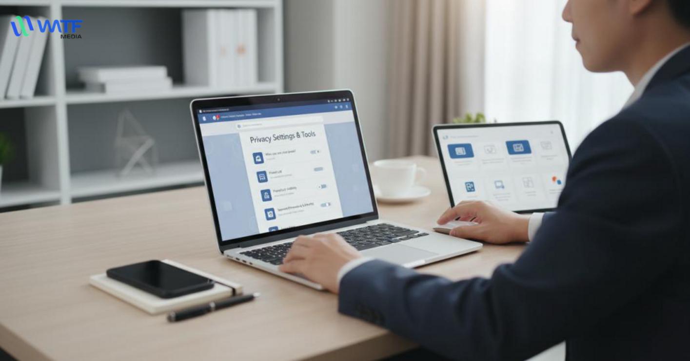 Cài đặt riêng tư để phân tách facebook cá nhân và thương hiệu