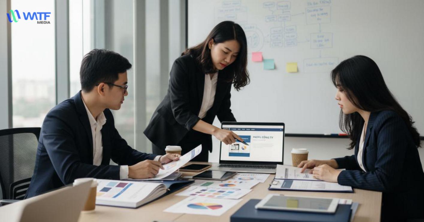Quy trình xây dựng company profile chuẩn chiến lược