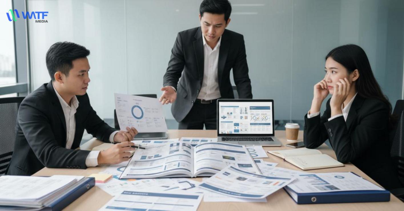 Sai lầm phổ biến khi làm company profile doanh nghiệp nhỏ