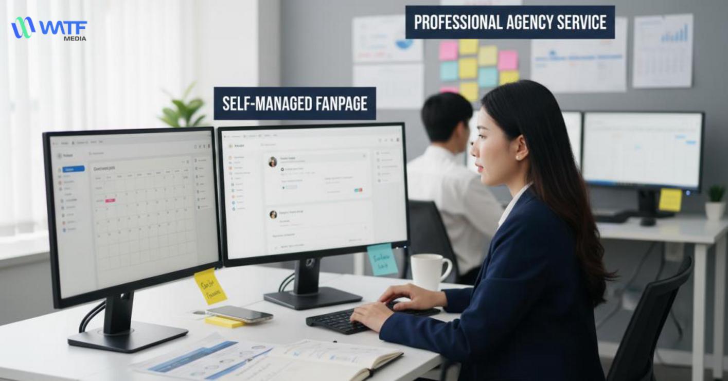 Lợi ích khi thuê dịch vụ fanpage so với tự quản lý Lợi ích khi thuê dịch vụ fanpage so với tự quản lý
