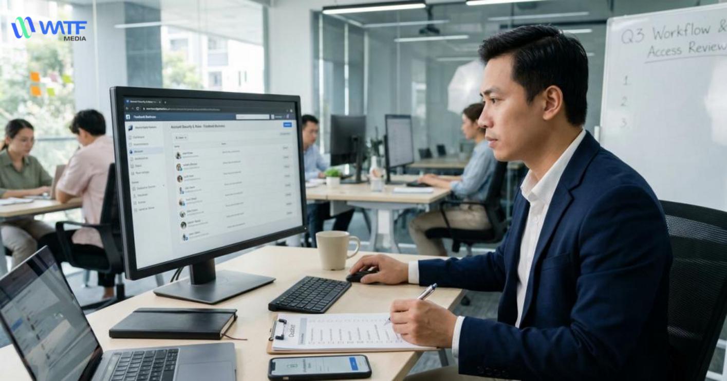 Cách bảo vệ fanpage, quyền quản trị và tài khoản quảng cáo