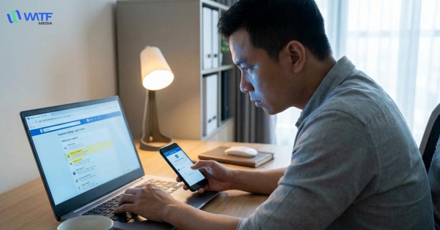Cách bảo vệ acc facebook bằng điện thoại và trình duyệt