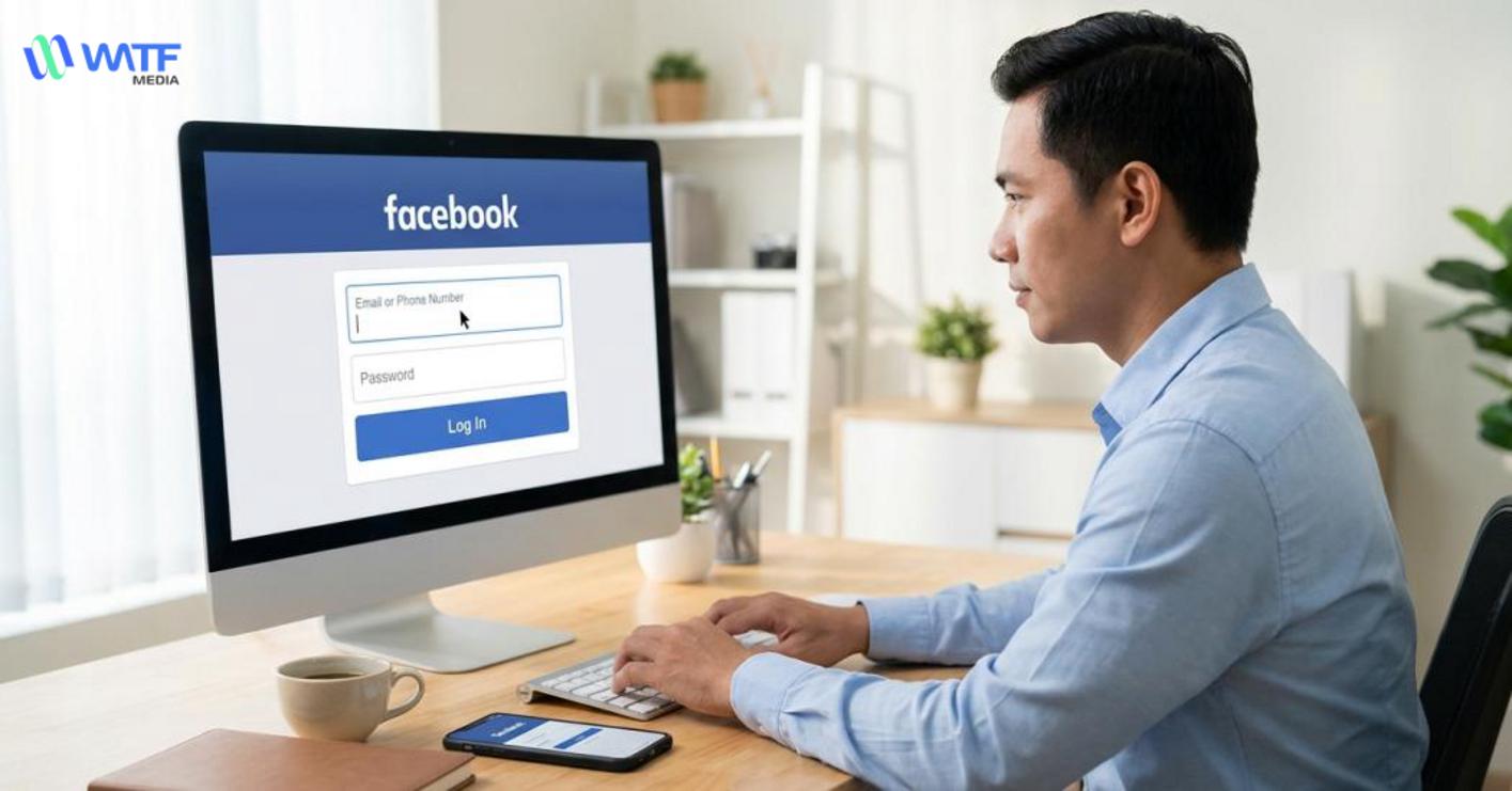 Cách đăng nhập vào Facebook trên máy tính và điện thoại