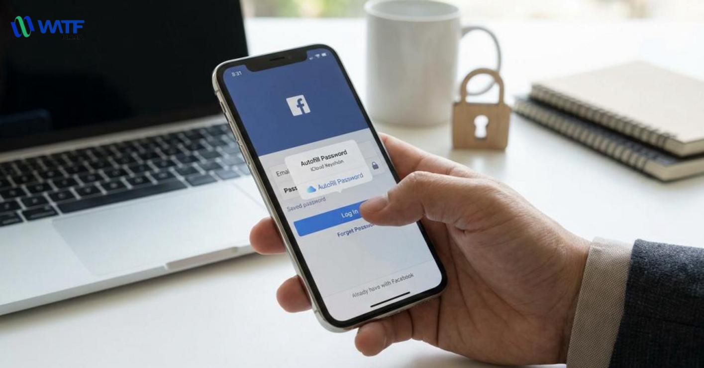Cách lưu mật khẩu facebook trên iphone với icloud keychain